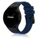 Mybandz Element szilikon óraszíj-Samsung Galaxy Watch 4-5-6-7/mélykék-fekete/20mm