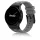 Mybandz Element szilikon óraszíj-Samsung Galaxy Watch 4-5-6-7/antracitszürke-fekete/20mm
