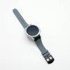 Mybandz Element szilikon óraszíj-Samsung Galaxy Watch 4-5-6-7/antracitszürke-fekete/20mm
