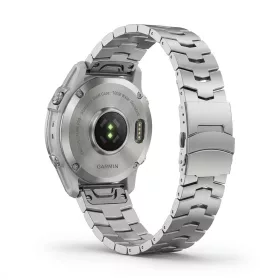 Mybandz Titán fém óraszíj / ezüst (Garmin 22 mm-es QF)