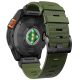 Mybandz Szövet óraszíj /zöld (Garmin 22 mm-es QF)