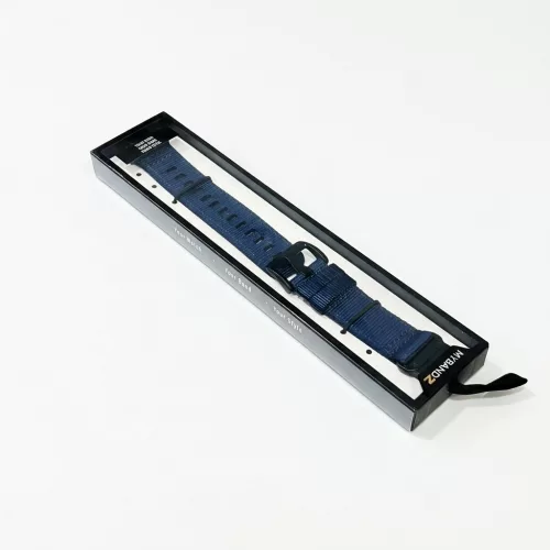 Mybandz Szövet óraszíj /kék (Garmin 22 mm-es QF)