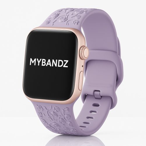 Apple Watch Rosy szilikon óraszíj-lila 40/41 és 42mm