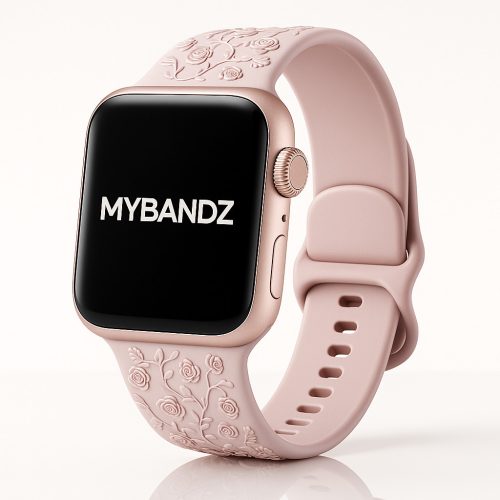 Apple Watch Rosy szilikon óraszíj-púder 40/41 és 42mm