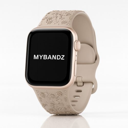 Apple Watch Rosy szilikon óraszíj-bézs 44/45/46/49 mm