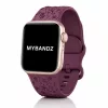 Apple Watch Rosy szilikon óraszíj-bordó 44/45/46/49 mm