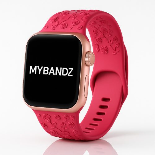Apple Watch Rosy szilikon óraszíj-pink 44/45/46/49 mm