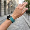 Apple Watch Rosy szilikon óraszíj-zöldes-kék 44/45/46/49 mm