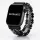 Apple Watch gyöngyös fém óraszíj-fekete /44/45//46/49 mm