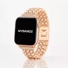 Apple Watch gyöngysoros fém óraszíj-rosegold /40/41 és 42 mm