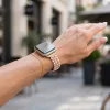 Apple Watch gyöngysoros fém óraszíj-rosegold /40/41 és 42 mm