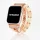 Apple Watch gyöngyös fém óraszíj-rosegold /44/45//46/49 mm