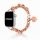 Apple Watch Love fém karkötő szíj-rosegold /40/41 és 42mm