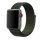 Apple Watch rugalmas szövet óraszíj /khaki/ 40/41 és 42mm