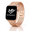 Apple Watch Róma fém óraszíj /rose gold/ 44/45/46/49 mm
