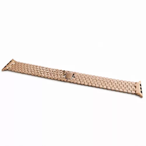 Apple Watch Róma fém óraszíj /rose gold/ 44/45/46/49 mm