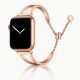 Apple Watch láncos fém óraszíj- rosegold/40/41 és 42 mm