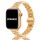 Apple Watch "Pearlmaster" láncszemes vékony fém óraszíj-rosegold / 40/41 és 42 mm