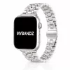 Apple Watch "Pearlmaster" láncszemes vékony fém óraszíj-starlight / 40/41 és 42 mm