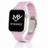 Apple Watch Marble kerámia óraszíj-rózsaszín/  42/44/45/49