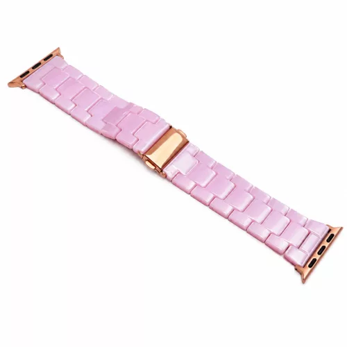 Apple Watch Marble kerámia óraszíj-rózsaszín/  42/44/45/49