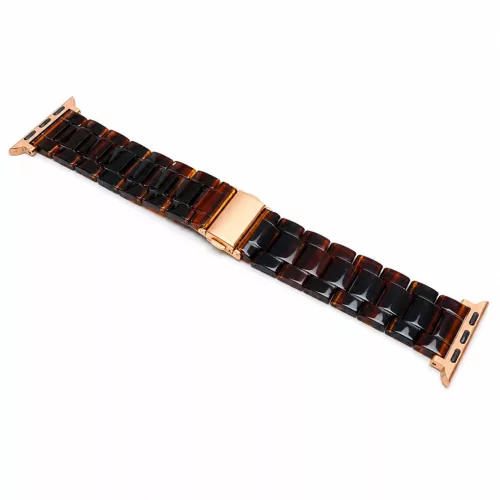 Apple Watch Marble kerámia óraszíj-sötétbarna márvány/ 40/41 és 42 mm