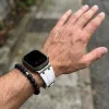 Apple Watch Element óraszíj-fehér(ezüst) 44/45/46 és 49 mm