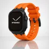Apple Watch Element óraszíj-narancs(fekete) 44/45/46 és 49 mm