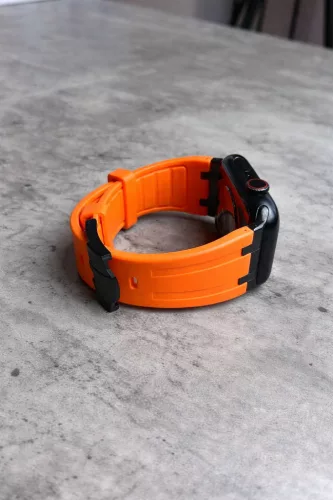 Apple Watch Element óraszíj-narancs(fekete) 44/45/46 és 49 mm