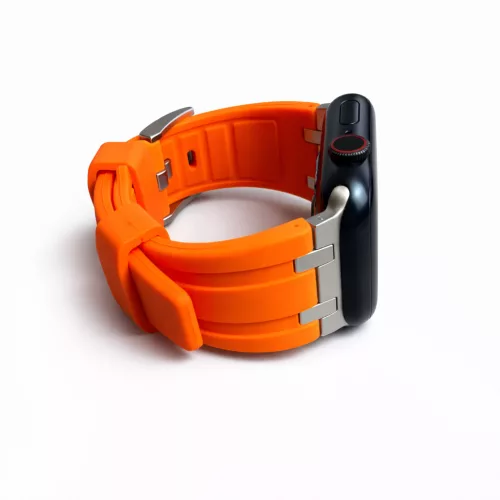 Apple Watch Element óraszíj-narancs(ezüst) 40/41 és 42mm