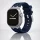 Apple Watch Element óraszíj-kék(ezüst) 44/45/46 és 49 mm