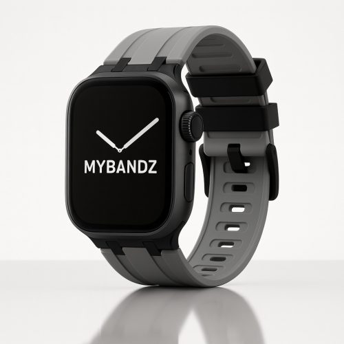 Apple Watch Element óraszíj-antracitszürke-fekete 44/45/46 és 49 mm