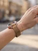 Mybandz Csatos milánói fém óraszíj-Samsung Galaxy Watch 4-5-6-7/rosegold/20mm