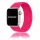 Apple Watch fonott rugalmas szövet óraszíj /magenta/ 40/41 és 42 mm