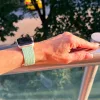 Apple Watch fonott rugalmas szövet óraszíj /mentazöld/ 40/41 és 42 mm