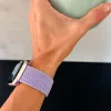 Apple Watch fonott rugalmas szövet óraszíj /levendula/ 40/41 és 42 mm