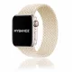 Apple Watch fonott rugalmas szövet óraszíj /bézs/ 44/45/46/49 mm