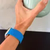 Apple Watch fonott rugalmas szövet óraszíj /égszínkék/ 44/45/46/49 mm