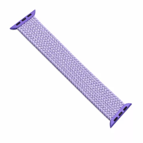 Apple Watch fonott rugalmas szövet óraszíj /levendula/ 44/45/46/49 mm