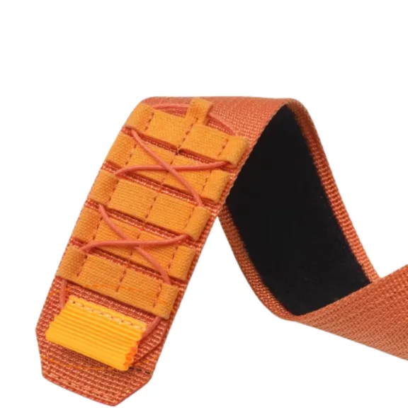 Mybandz Military tépőzáras szövet szíj-fekete(Garmin 26mm QuickFit )