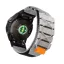Mybandz Military tépőzáras szövet szíj-szürke(Garmin 26mm QuickFit )