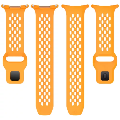 Mybandz Lélegző szilikon szíj-bézs/Samsung Galaxy Watch Ultra