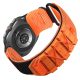 Mybandz Military tépőzáras szövet szíj-narancs.fekete/Samsung Galaxy Watch Ultra