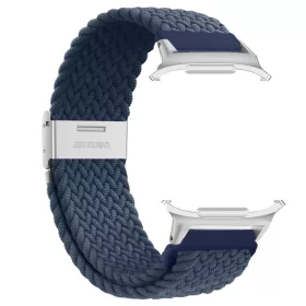   Mybandz fonott rugalmas szövet-kék/Samsung Galaxy Watch Ultra