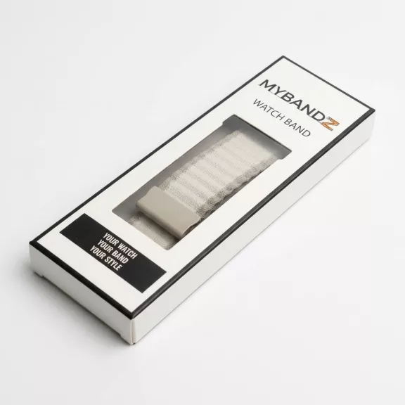 Mybandz Marine szövet szíj-szürke/Samsung Galaxy Watch Ultra-Ultra2