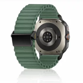   Mybandz Marine szövet szíj-zöld/Samsung Galaxy Watch Ultra