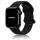 Apple Watch BraidLoop szilikon óraszíj/fekete/44/45/46 és 49 mm