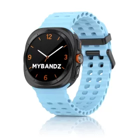   Mybandz Waves szilikon szíj-világoskék/Samsung Galaxy Watch Ultra