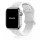 Apple Watch BraidLoop szilikon óraszíj/fehér/40/41 és 42 mm