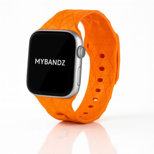 Apple Watch Dimension szilikon óraszíj/narancs/40/41 és 42 mm